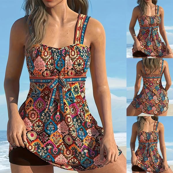 Two-piece swimsuit skirt