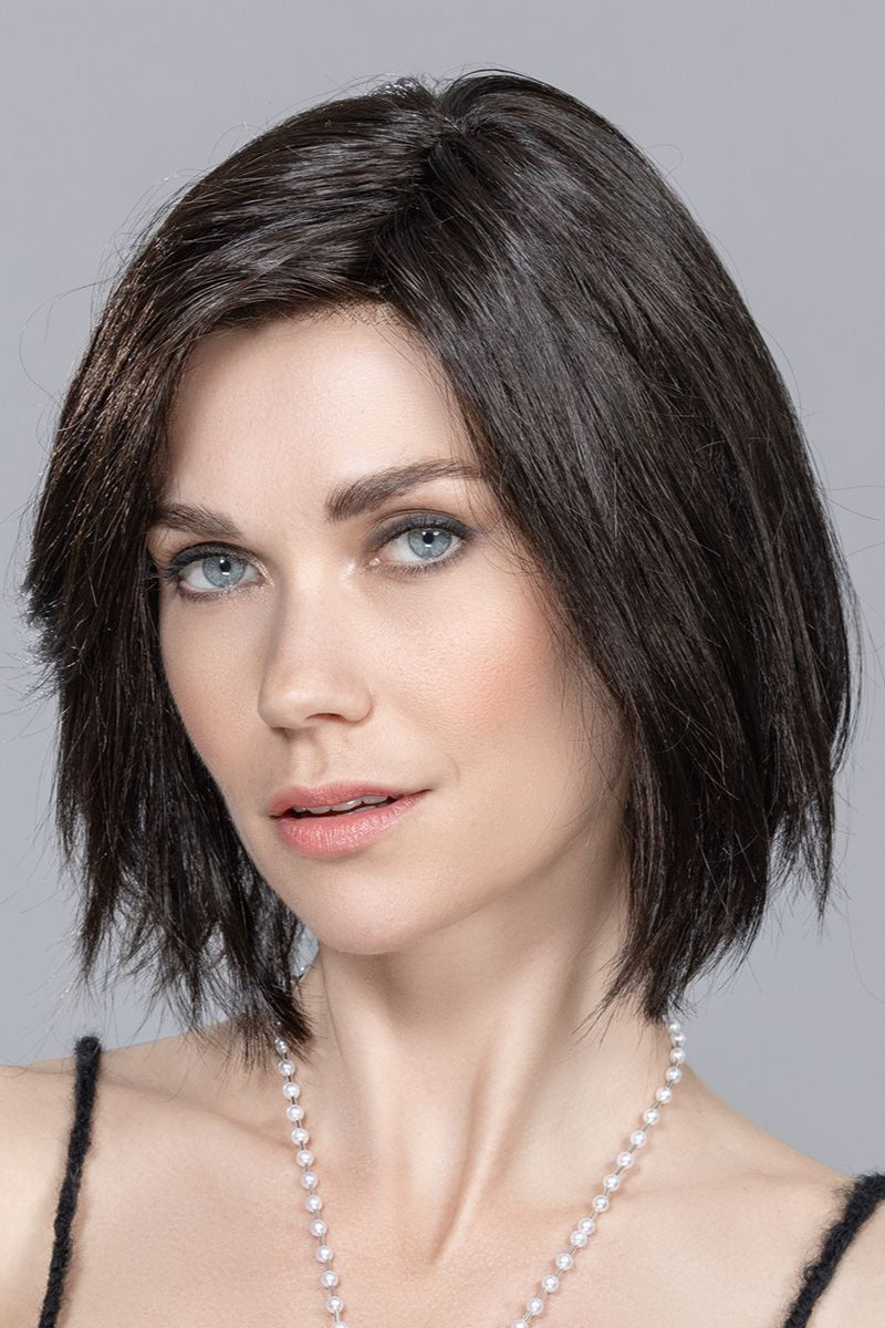 Classic and stylish straight and chin-length bob