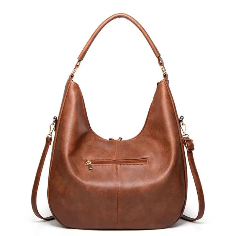 Bolsa de couro feita à mão