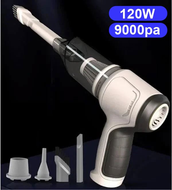 🔥Promoção de último dia 49% OFF - Aspirador de pó portátil sem fio para carro