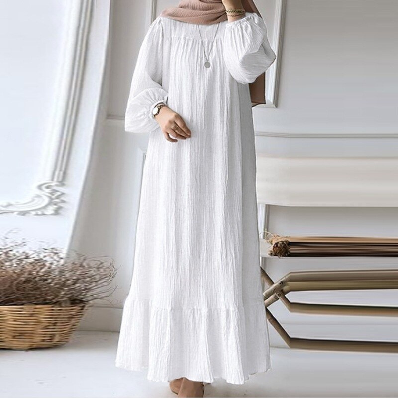 Vestido longo elegante com estampa exclusiva