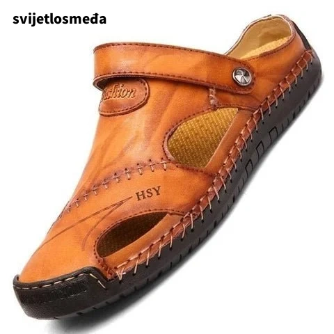 💥 Kožne prozračne sandale