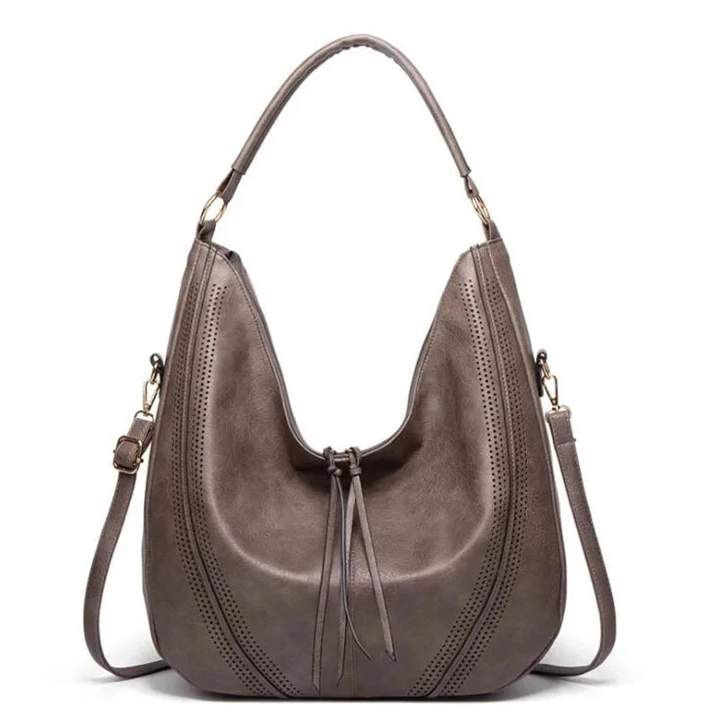 Bolsa de couro feita à mão