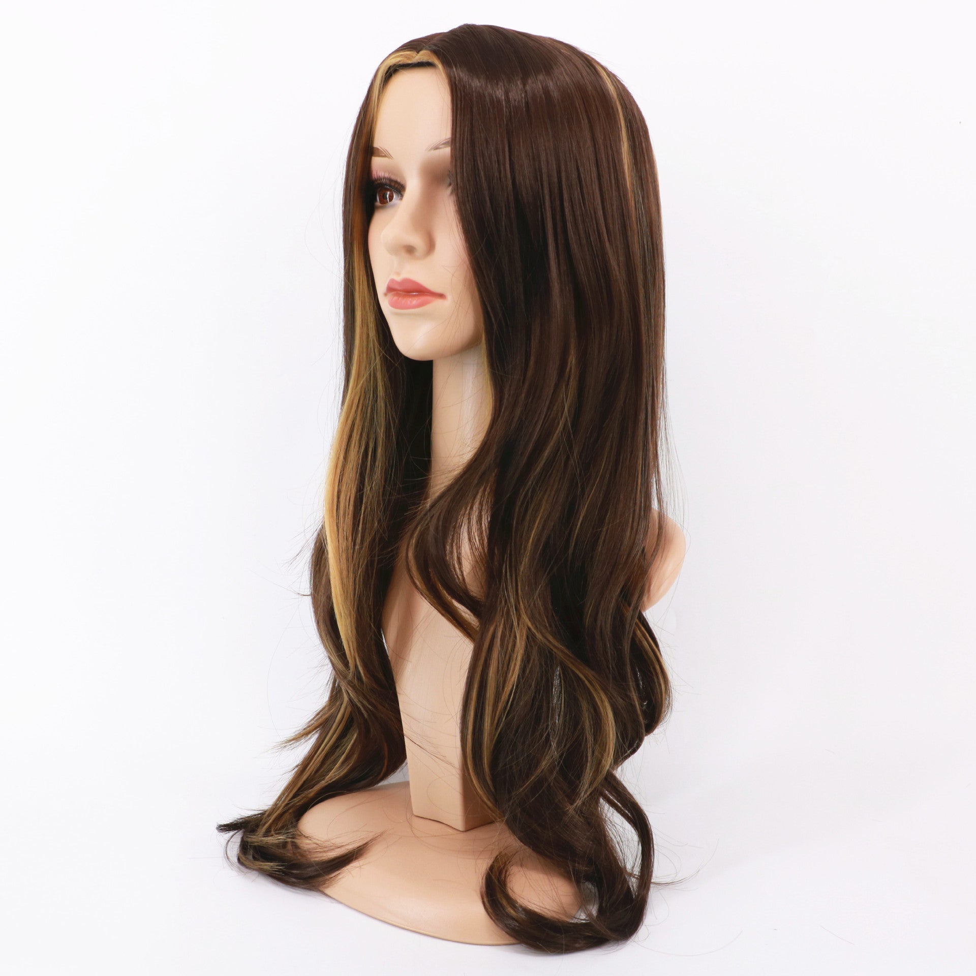 Big wavy blonde wig for daily use