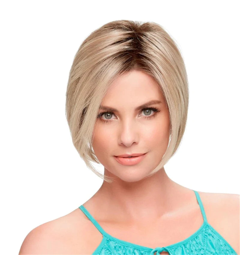 Silver separated bob - For all face shapes