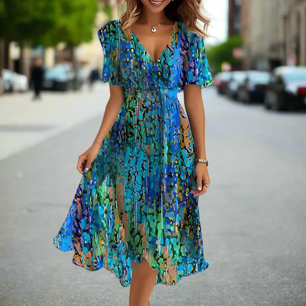 2025 New Printed Summer Dress