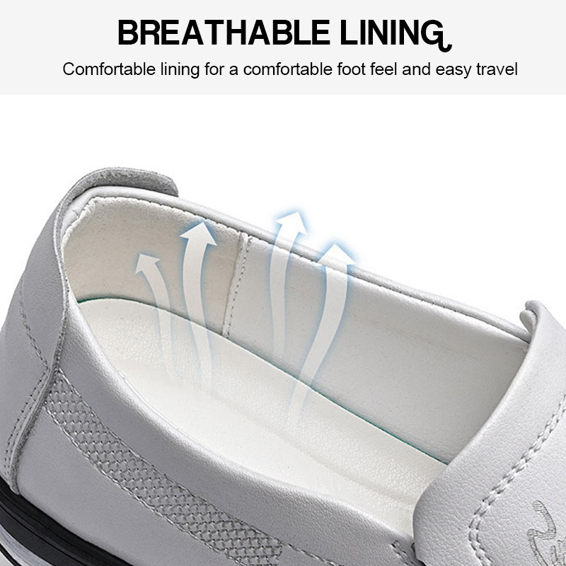 Nova moda mocassins de couro para homem