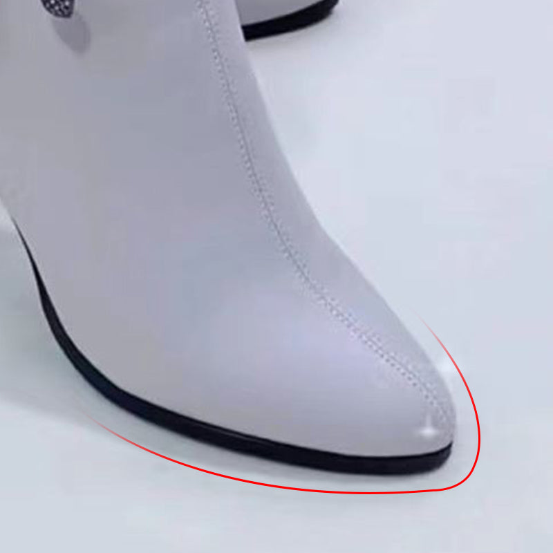 🔥 Botins elegantes e pontiagudos com laço