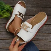 Chinelos de plataforma peep-toe – confortáveis, antiderrapantes e modernos