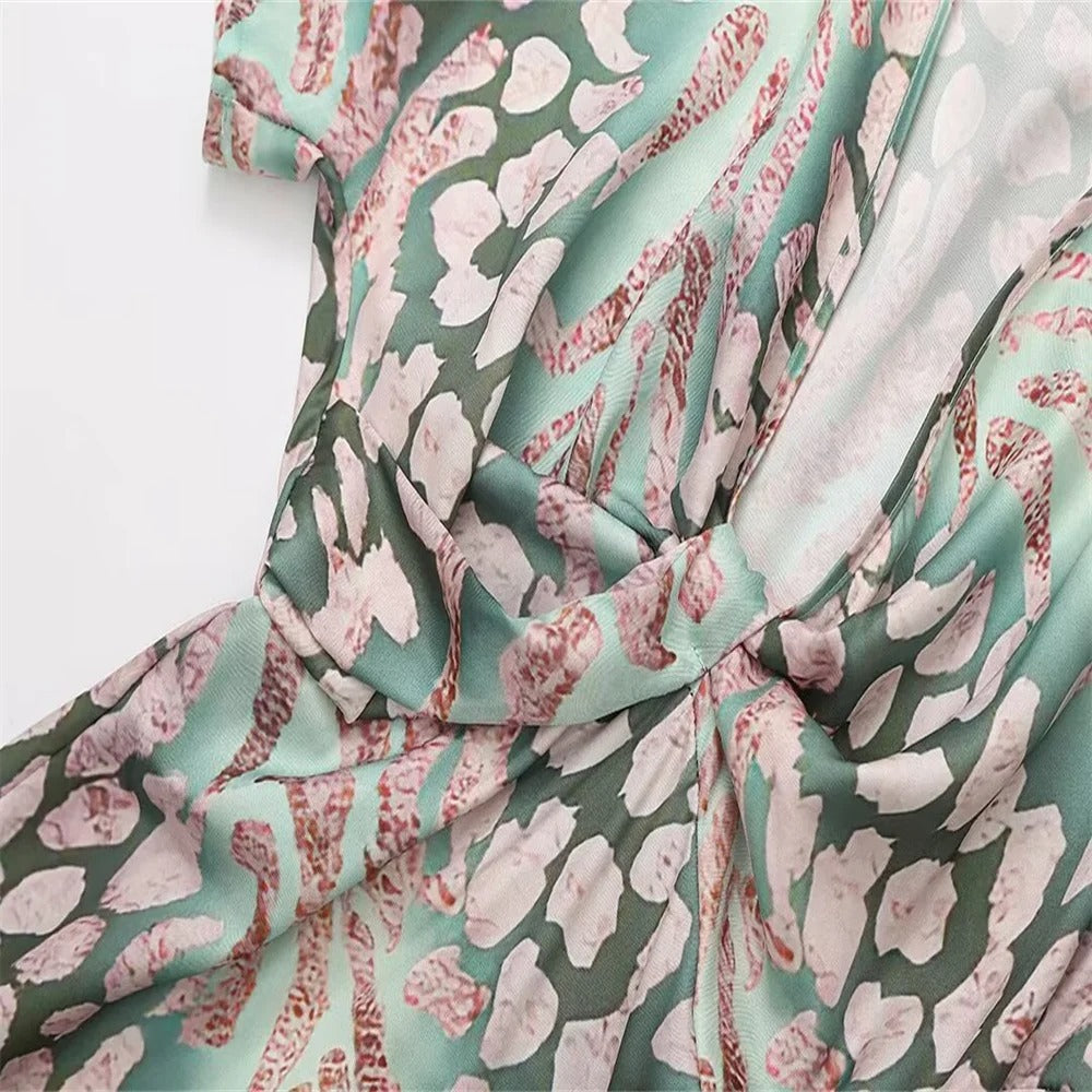 🎀 Classy Printed Dress