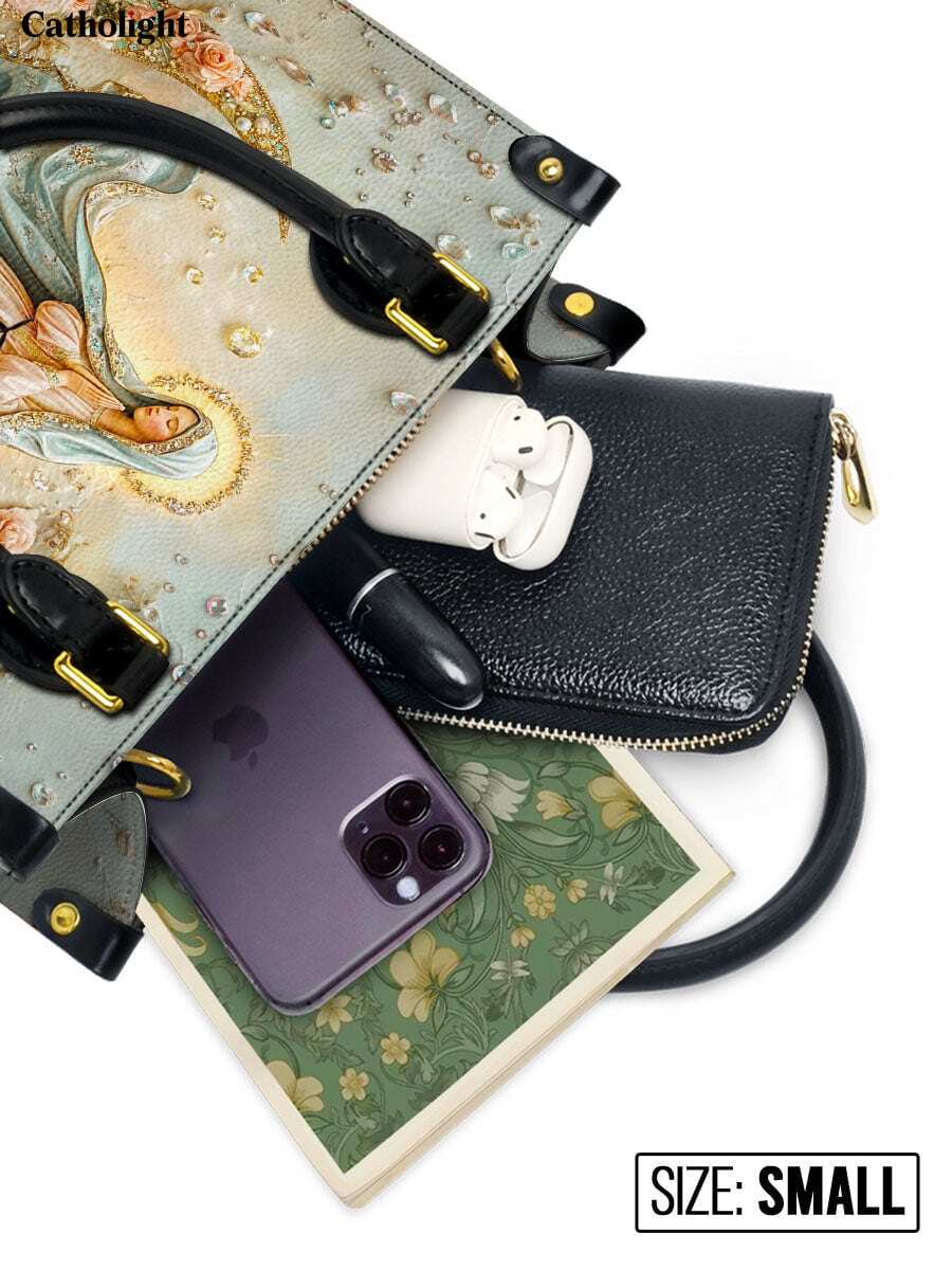 Catholight  The Crescent of Serenity Leather Bag