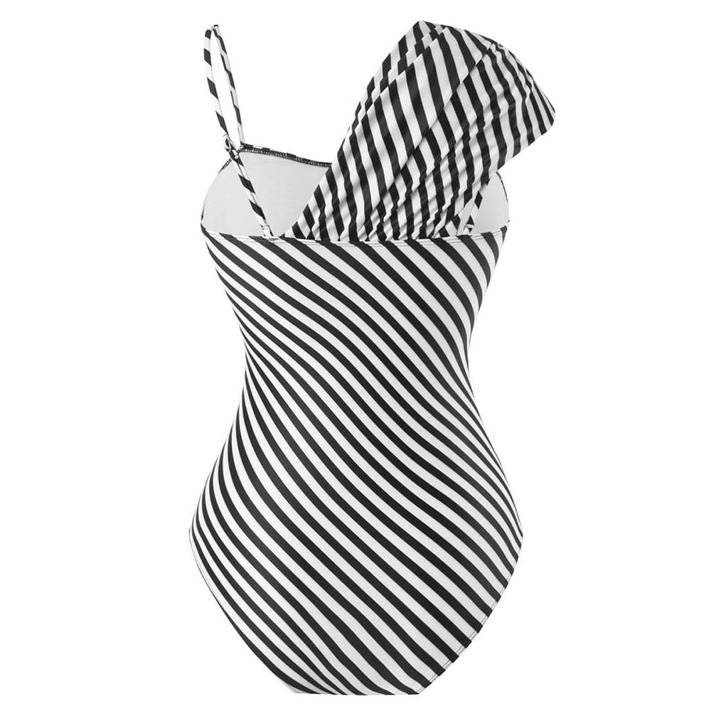 💟 2025 New design 🔥 Dissymmetry One Piece Swimsuit Set