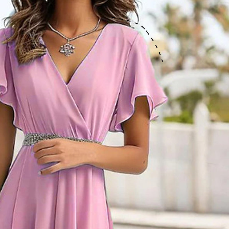 🌷【S-2XL】Gėlėta suknelė su pažymėtu liemeniu