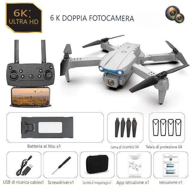 ⚡ Najnoviji 6K UHD dron s dvostrukom kamerom ⚡