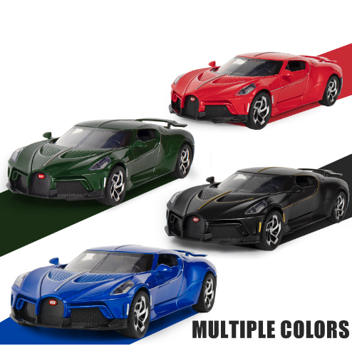 Модел на суперавтомобил Bugatti La Voiture Noire в мащаб 1:24