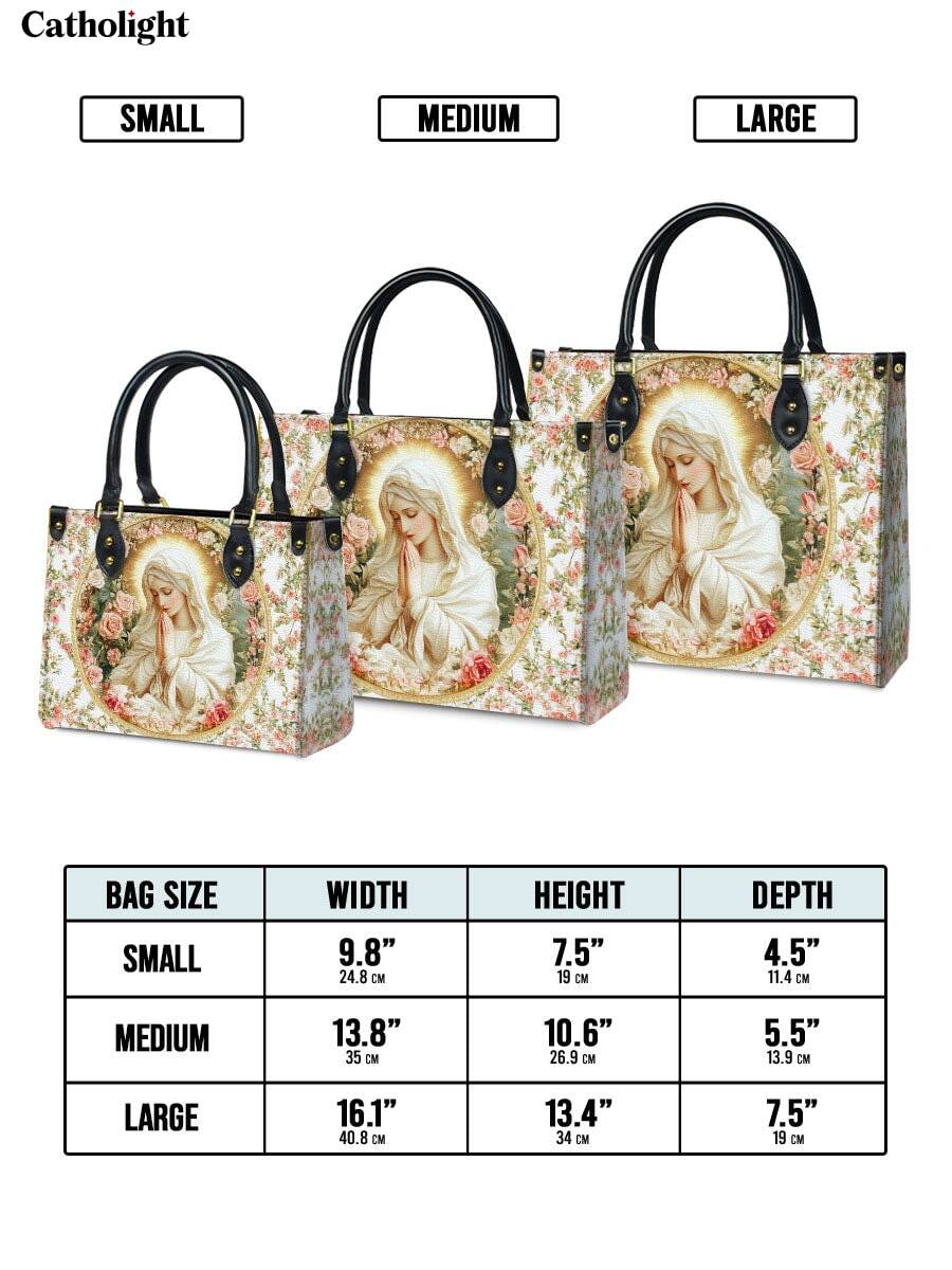 Catholight  Virgin Mary's Grace Leather Bag