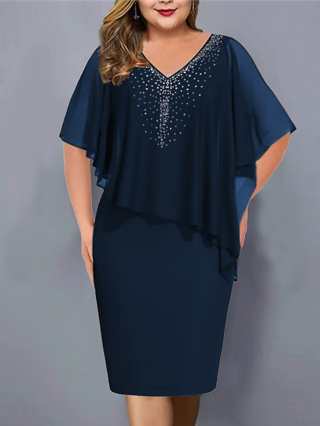 🔥🔥【P-5XL】Novos vestidos envolventes de chiffon para o verão de 2025