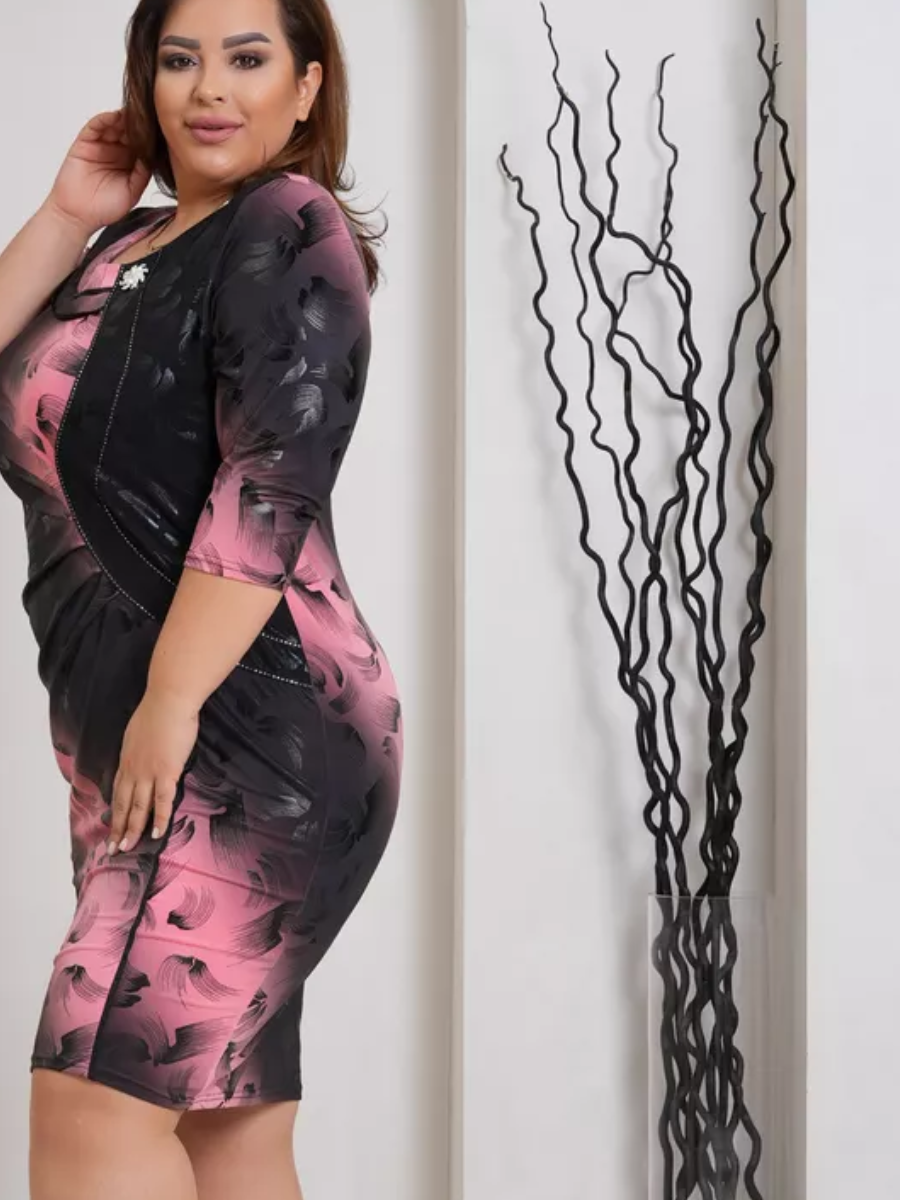 👗💥【S-5XL】 2025. gads jauna eleganta gradienta kleita