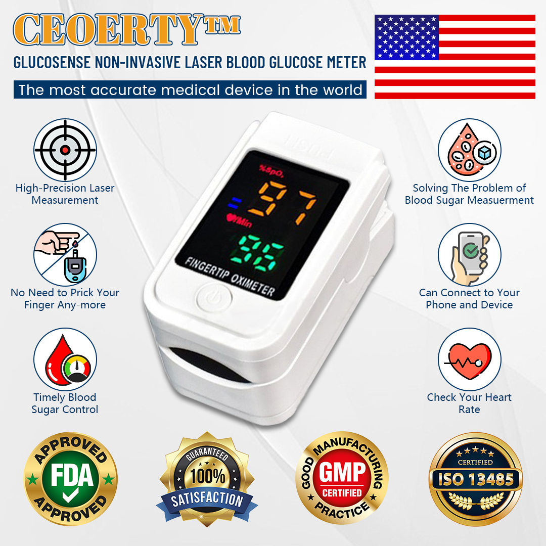 Неинвазивен лазерен глюкомер Ceoerty™ GlucoSense