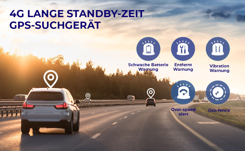 Fivfivgo™ EasyFind Mini Rastreador GPS Magnético