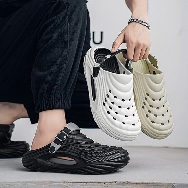 💥【EU40-45】⚡Ανδρικά αναπνεύσιμα slip-on σανδάλια