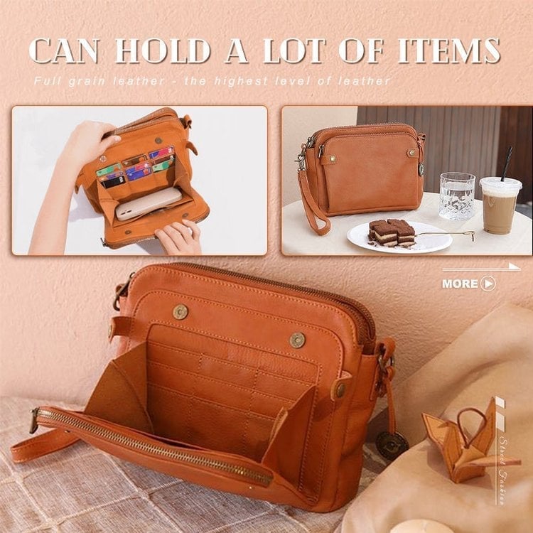 🔥Kuum soodusmüük 50% allahindlusega - Crossbody nahast crossbody kotid ja sidurid