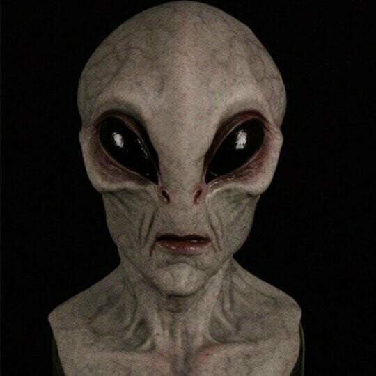 🛸🤯Máscara alienígena engraçada 3