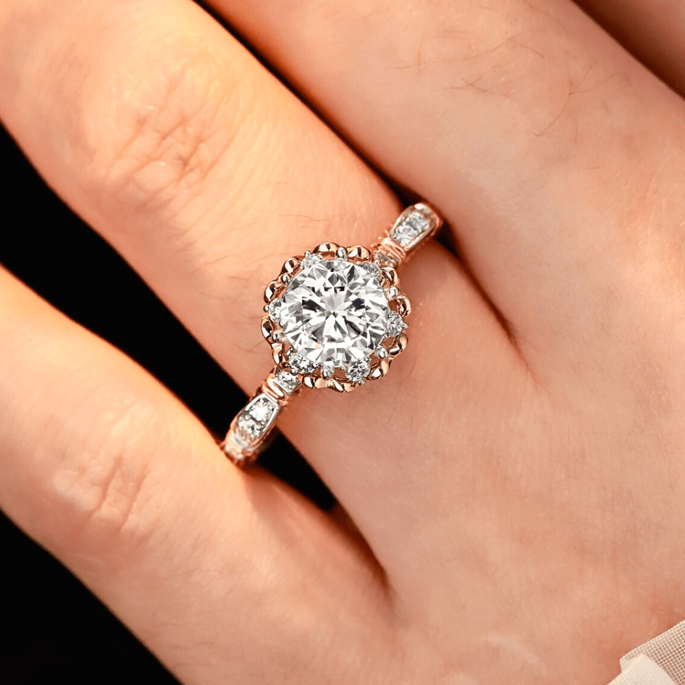 💍HOOMWELL™ Пръстен с розов моасанит