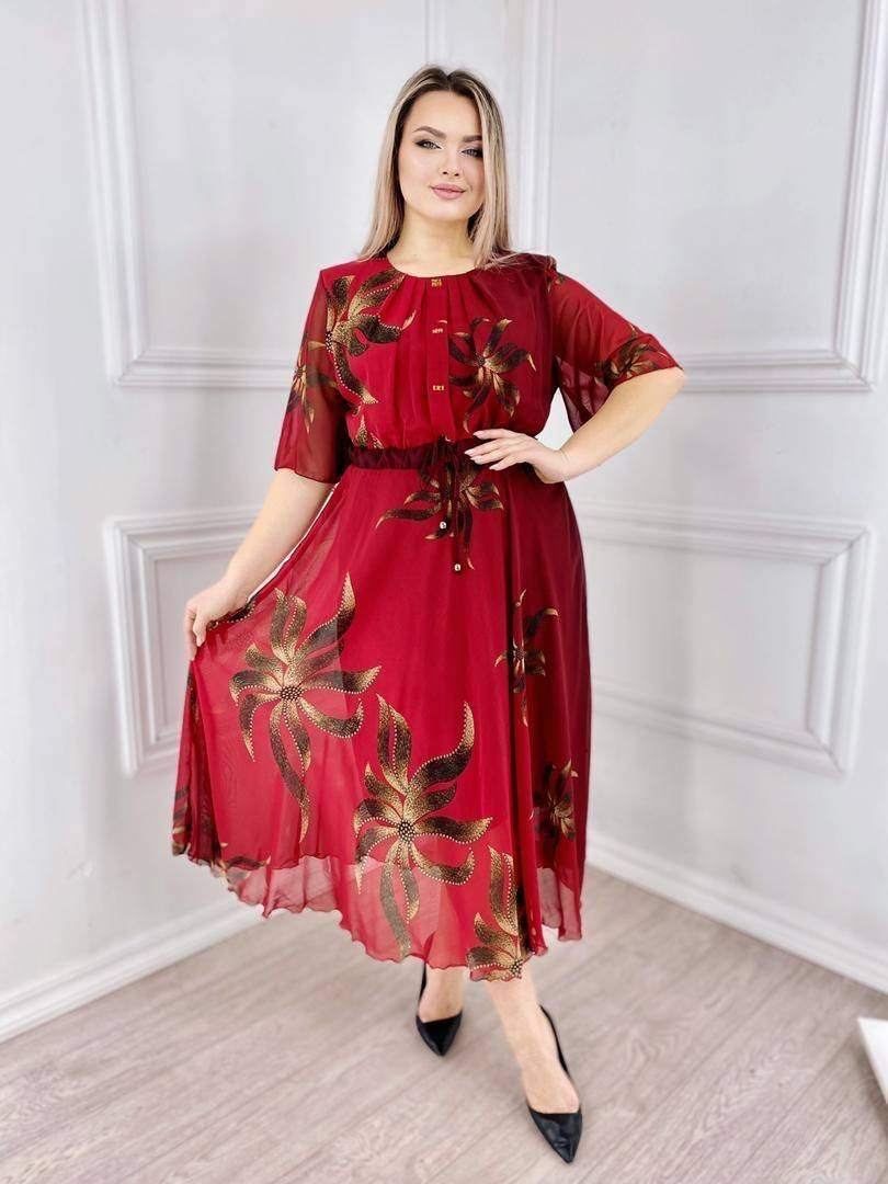 💕[S-5XL] 2025. g eleganta kleita ar apdruku
