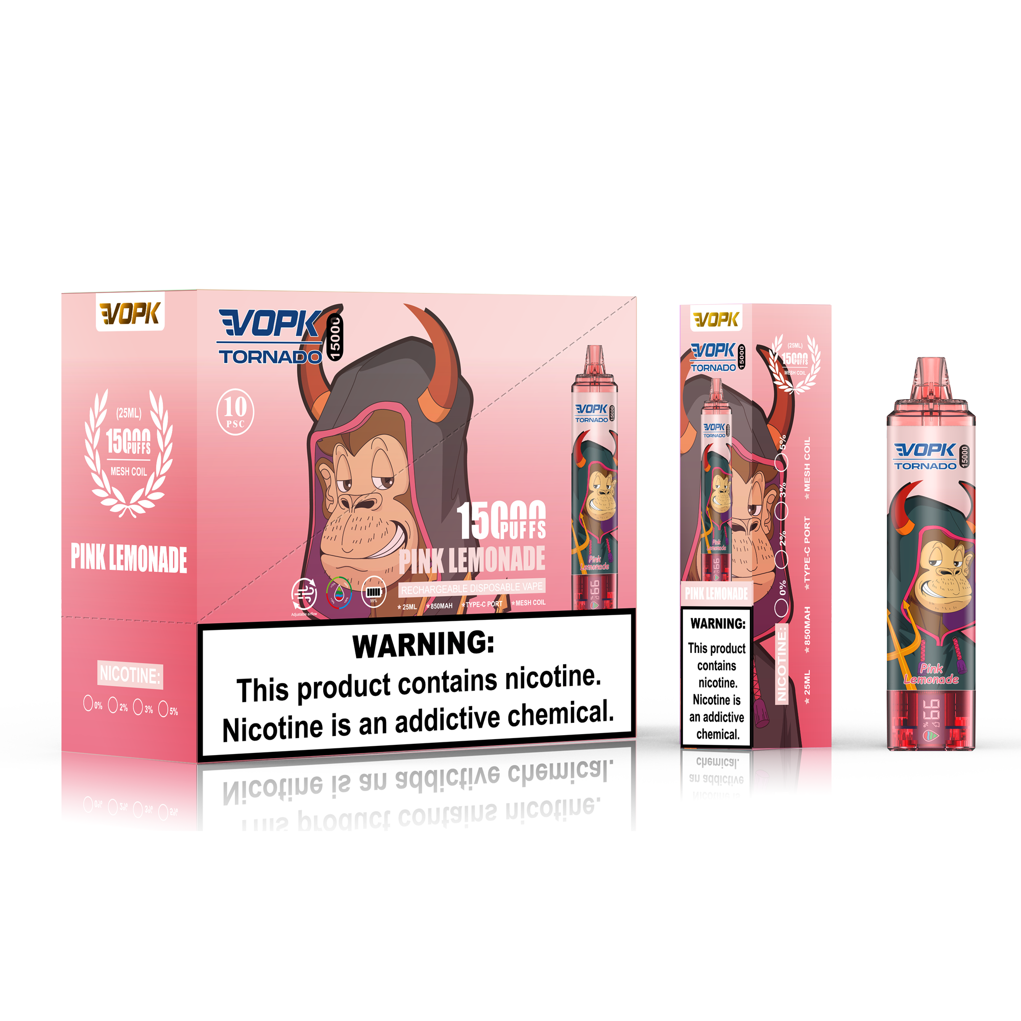 VOPK Tornado 15000 15K Puffs Disposable Vape Pen