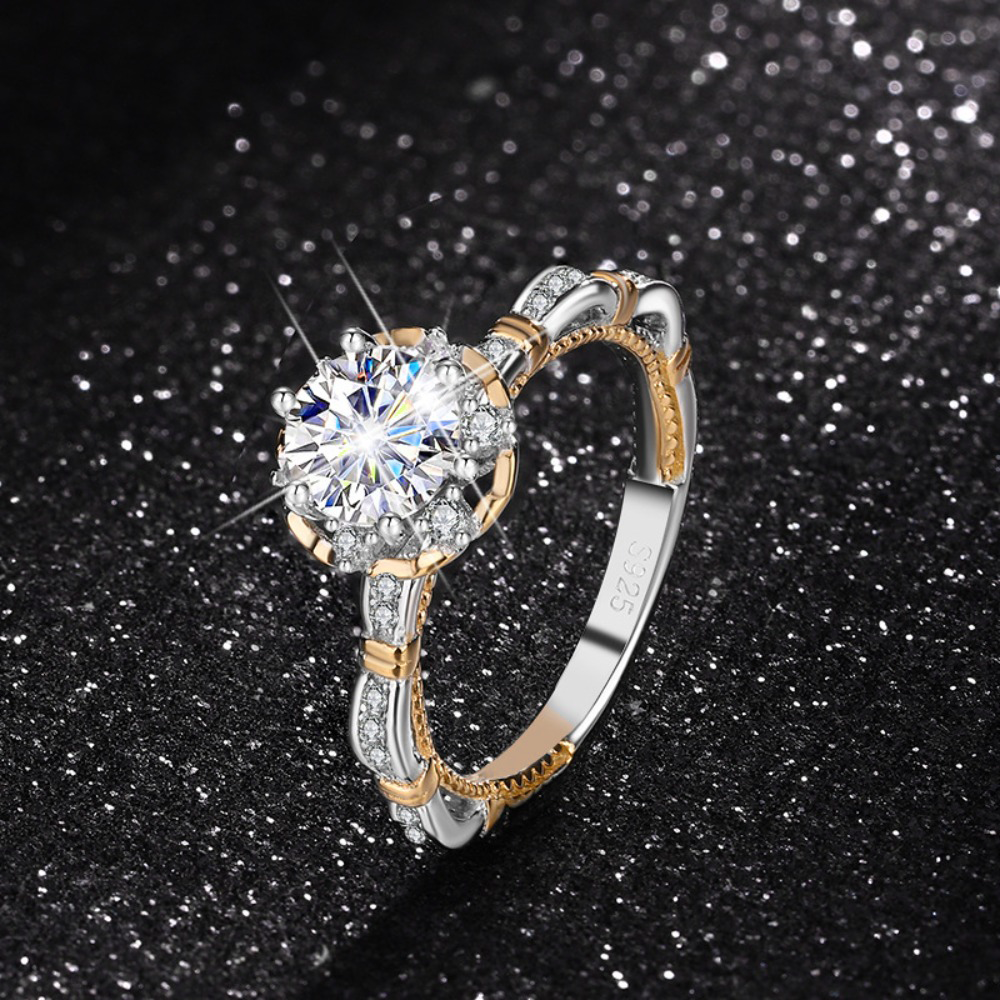 💍HOOMWELL™ Пръстен с розов моасанит