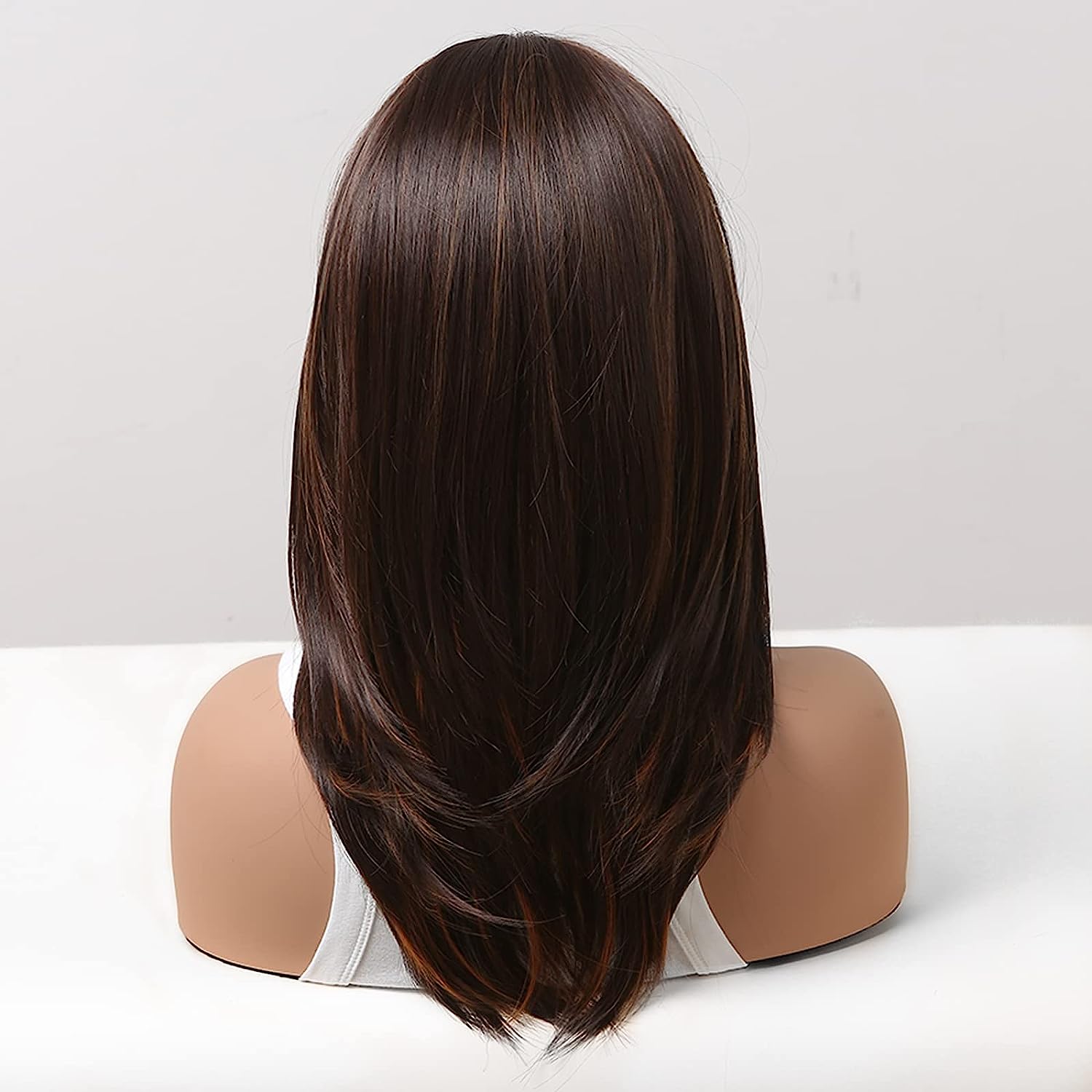 Synthetic Long Wigs  Hair with Bangs for Daily Use