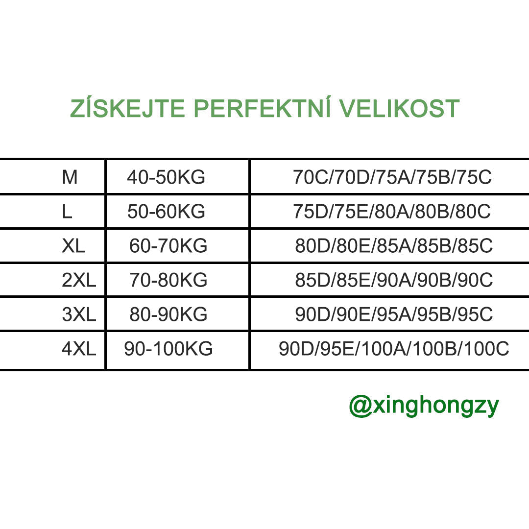 Dámská podprsenka SORA Irresistible Combination - Kalhotky + Podprsenka 6 dílná souprava