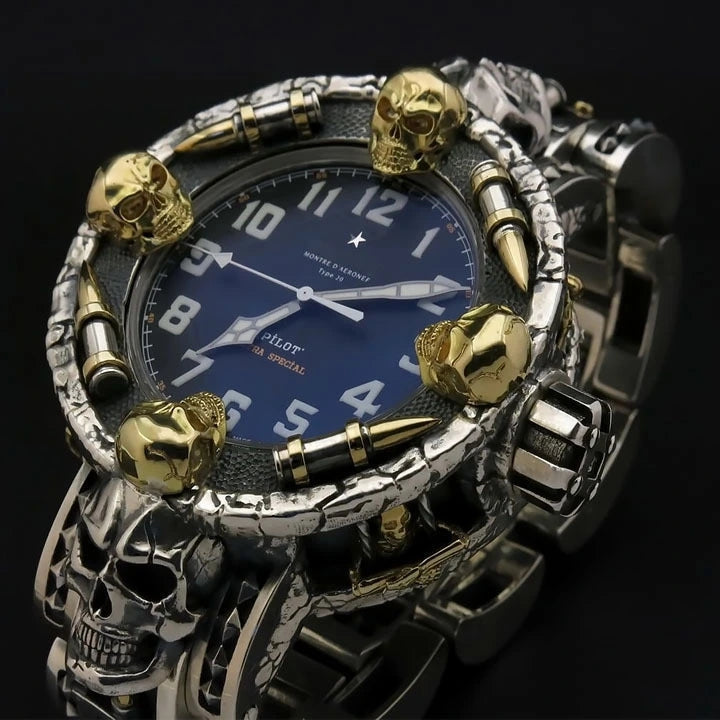 Мистериозен часовник Forbidden Bullet Skull