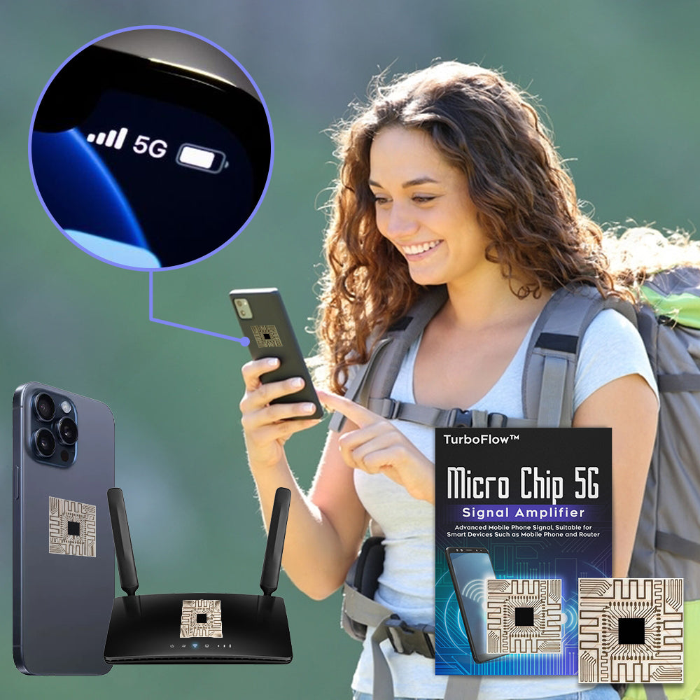 TURBOFLOW™️ MICRO CHIP 5G УСИЛВАТЕЛ НА СИГНАЛА