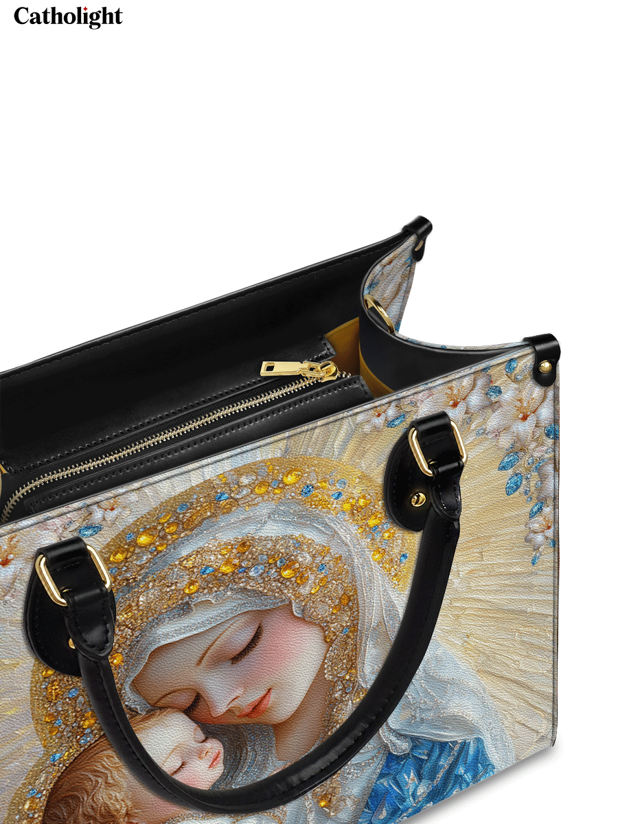 Catholight  Divine Grace and Serenity Leather Bag
