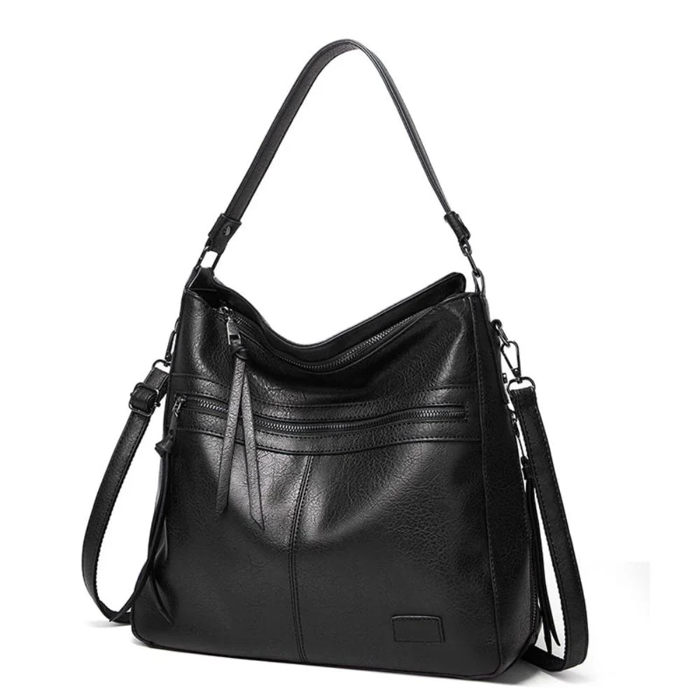 Bolsa de couro feita à mão