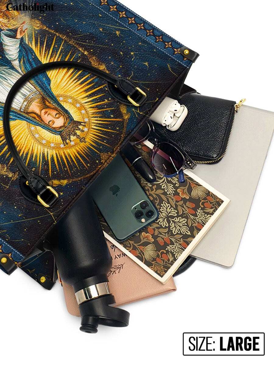 Catholight  Celestial Devotion Leather Bag