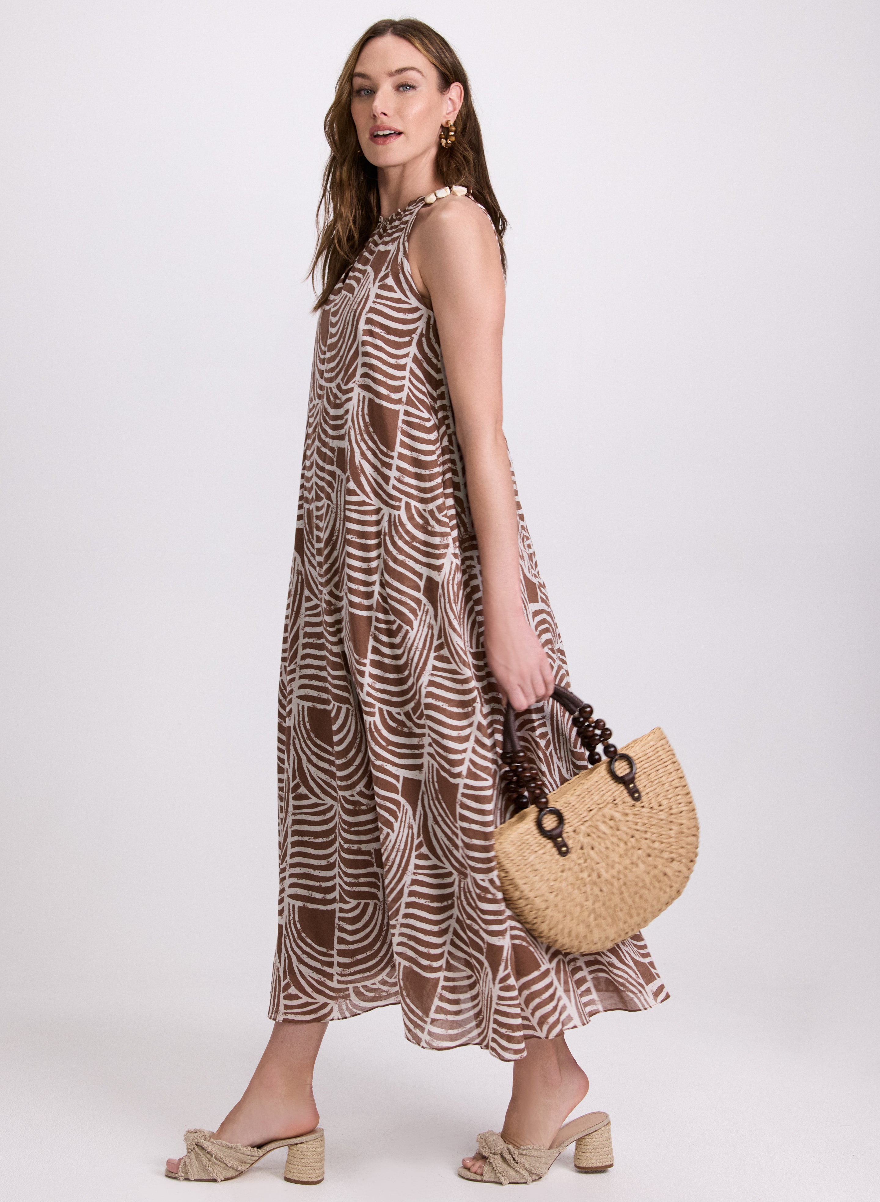 2025 New Halter neck maxi dress