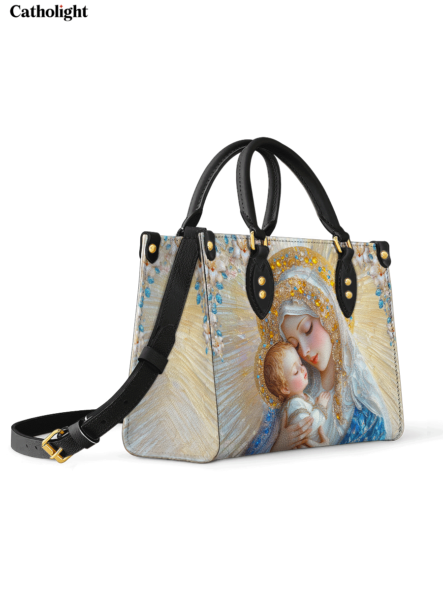 Catholight  Divine Grace and Serenity Leather Bag