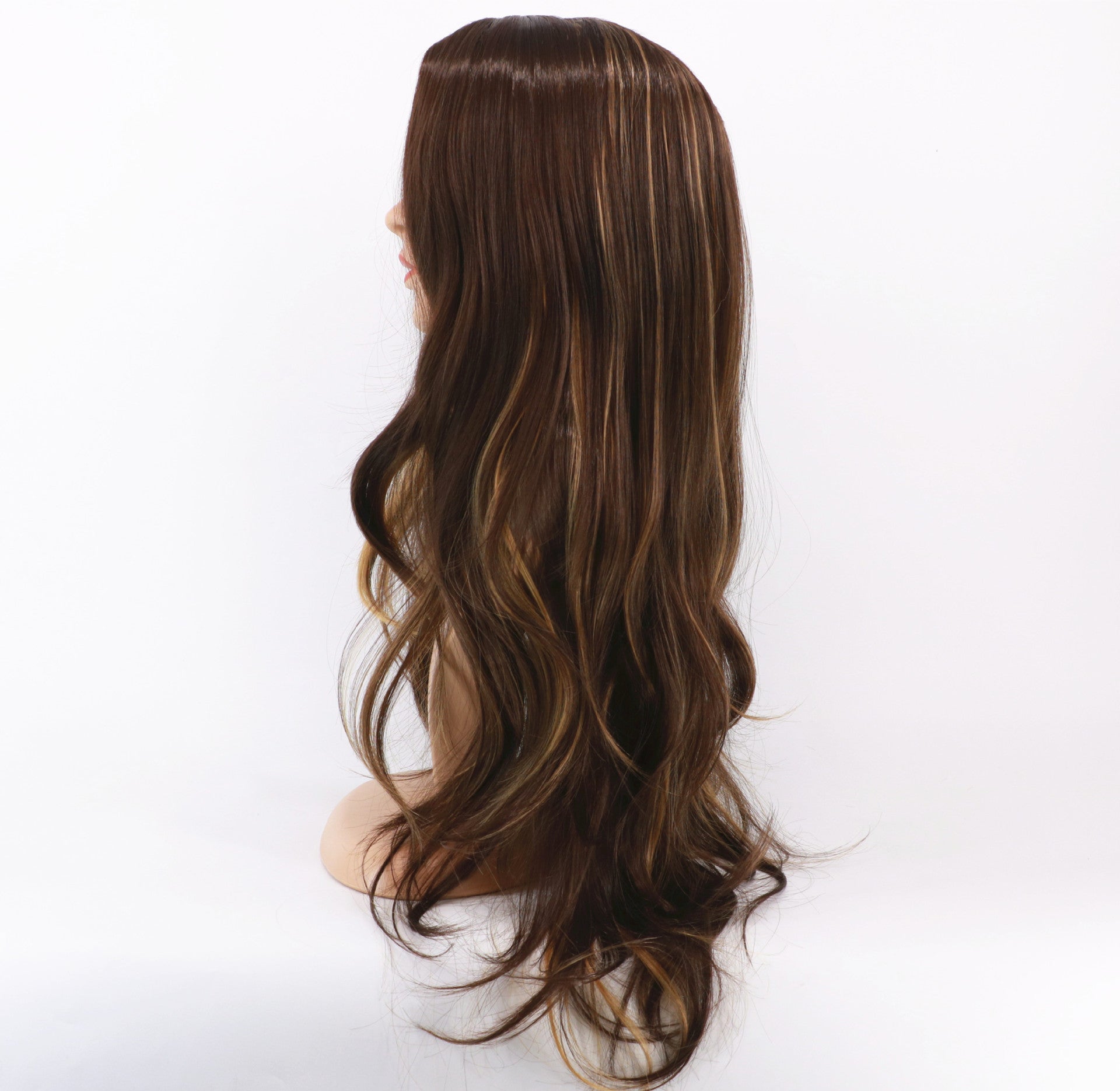 Big wavy blonde wig for daily use