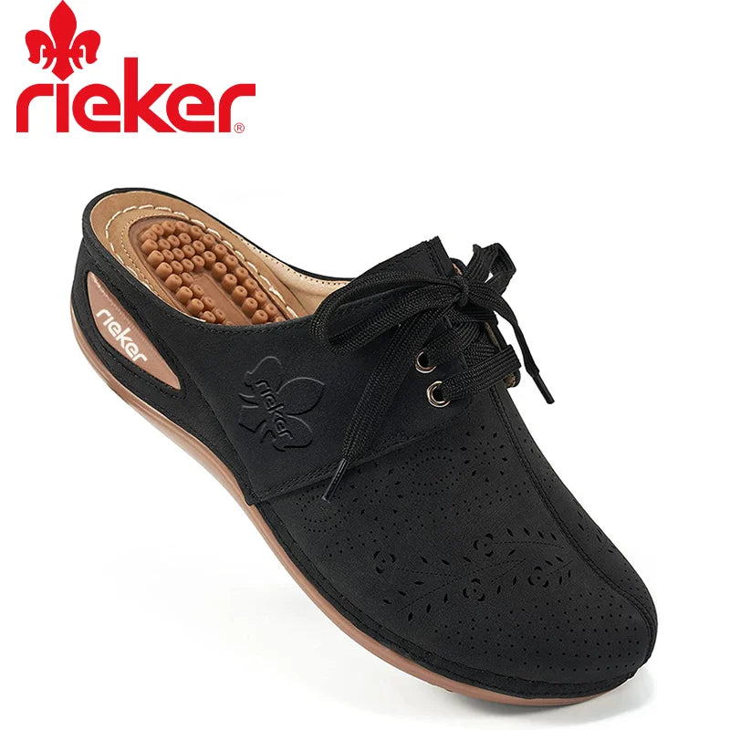 Nové dámske masážne sandále Rieker® s podporou klenby