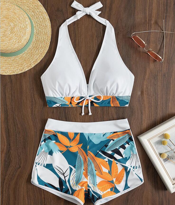 Sexy bikinové plavky s potlačou