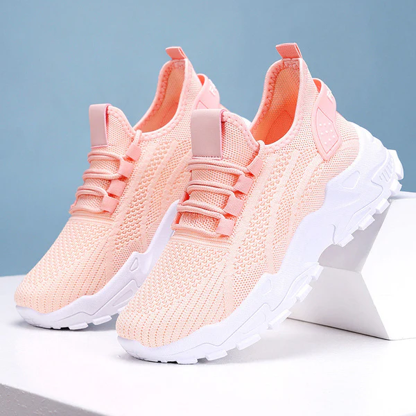 💖 Calçado desportivo feminino confortável e respirável
