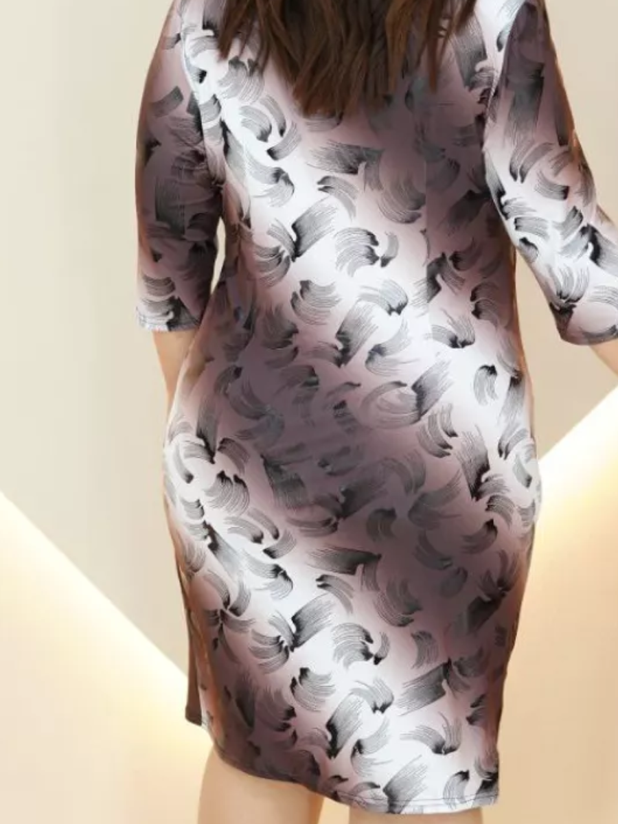 👗💥【S-5XL】 2025. gads jauna eleganta gradienta kleita