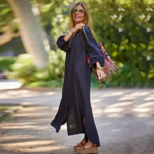 2024 Moda Abiti casual con casaco de malha