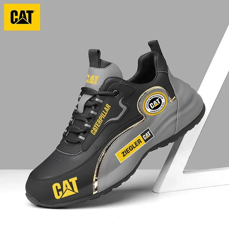 Caterpillar futócipő vastag bőr talppal és légpárnával