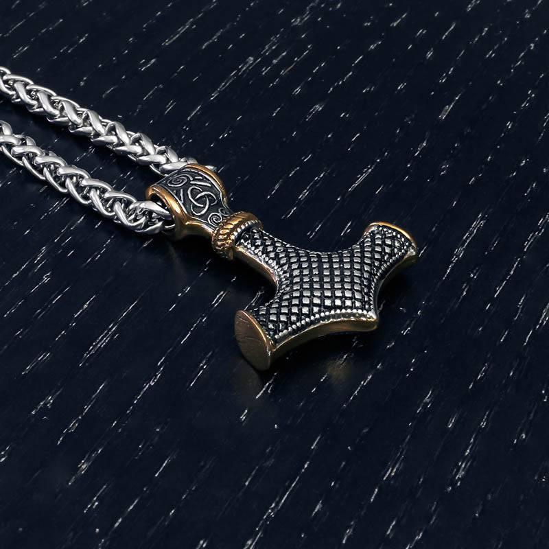 Декоративно съкровище на Тор Mjölnir - неръждаема стомана