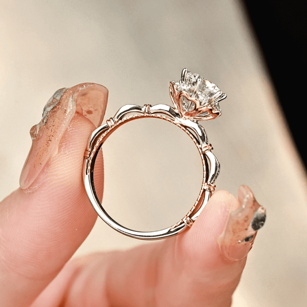 💍HOOMWELL™ Пръстен с розов моасанит