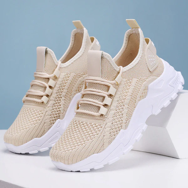 💖 Calçado desportivo feminino confortável e respirável